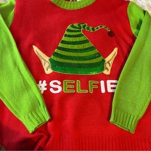 Elf Ugly Christmas sweater Womens size small